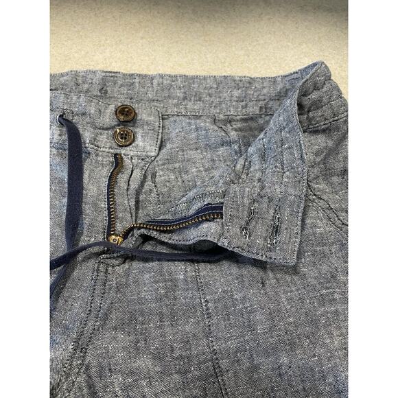 Patagonia Island Hemp/Org Cotton Shorts Drawstring & Pocket Gray Women’s Size 4 - Picture 7 of 10